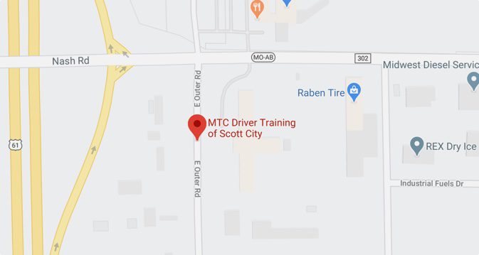 MTC Truck Driver Training Map
